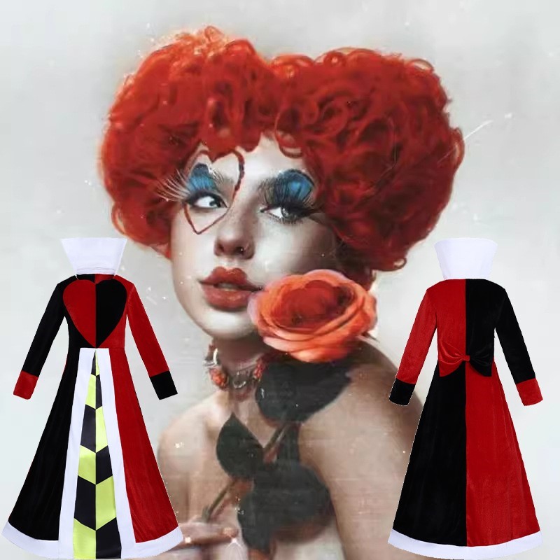 Young Women'S Accessories - Kraliçe Anime Kırmızı Kalp Film Cosplay