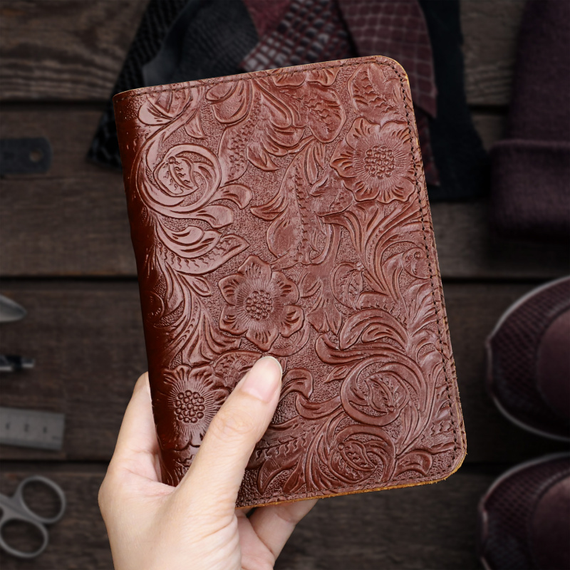 Women'S Accessories Wallet - Hakiki Deri Pasaport Tutucu Seyahat Cüzdanı