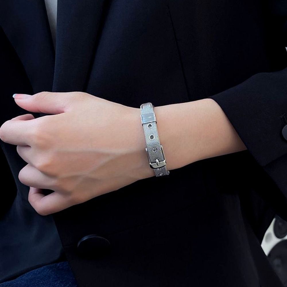 Women'S Accessories To Wear With Watch - Titanyum Çelik Bileklik, Sokak Modası, Hip