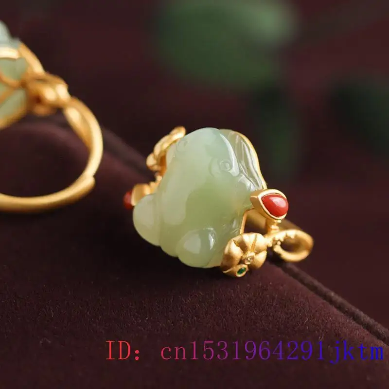Yeşil yeşim kurbağa yüzük Char - Women Accessories Trending incelemesi ve fiyatı