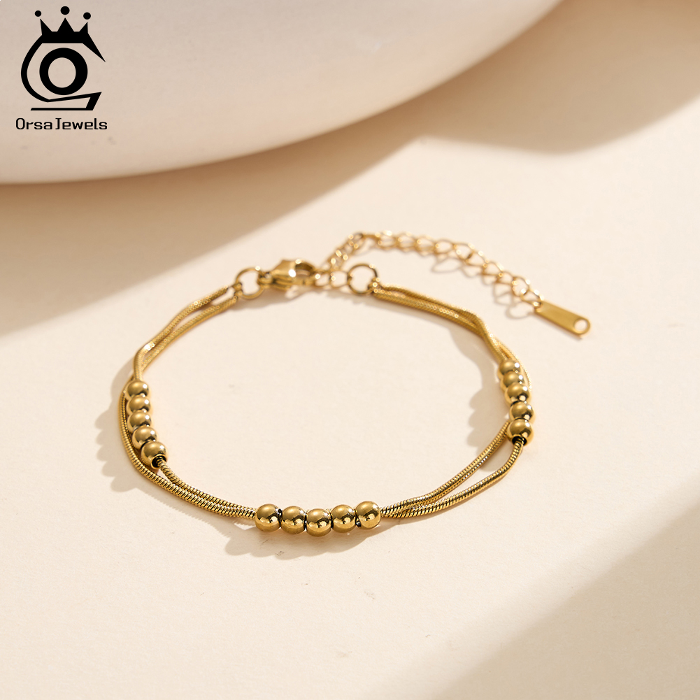 ORSA JEWELS Vintage Katmanlı H - Beaded Anklet Chain incelemesi ve fiyatı