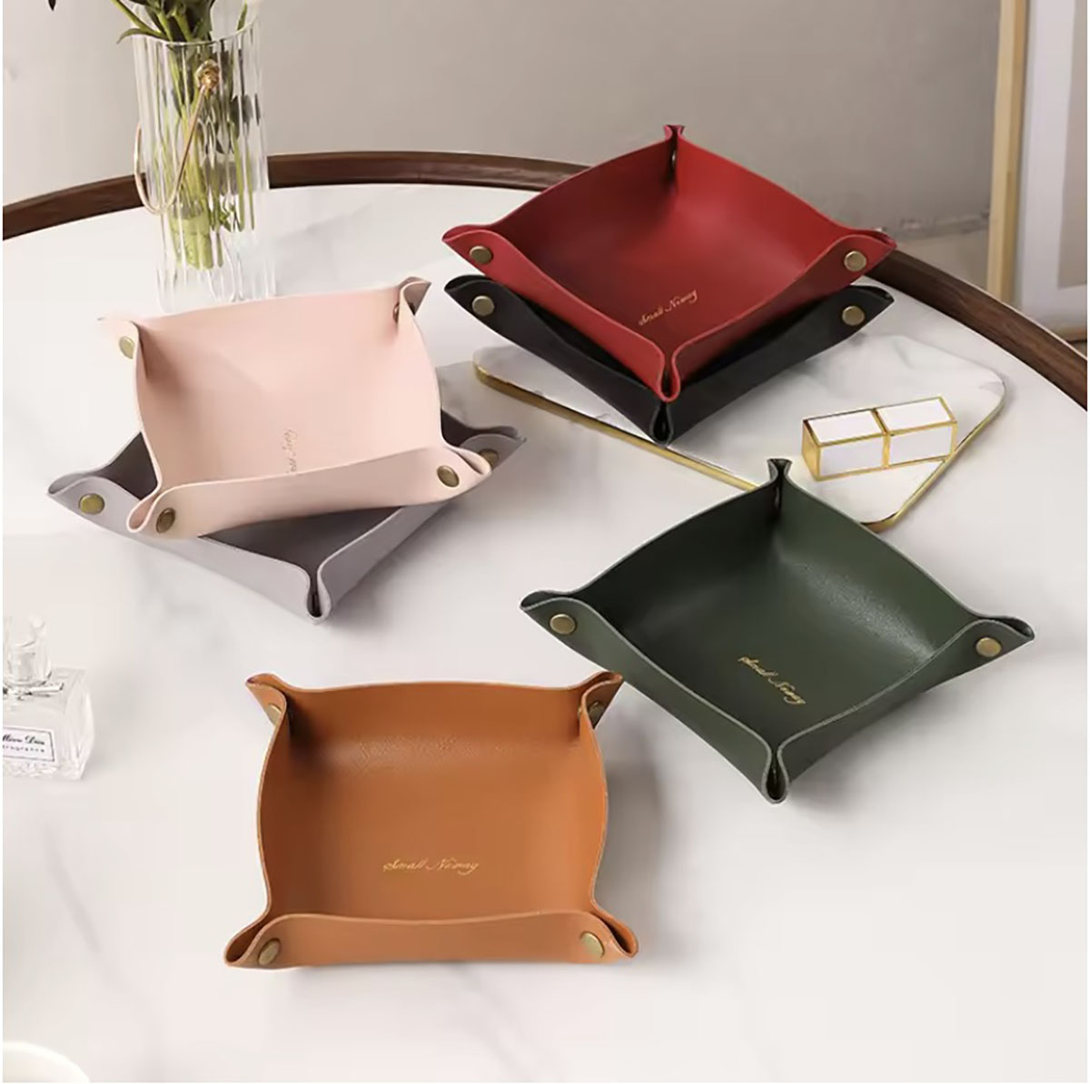 İskandinav tarzı deri depolama - Women Accessories Organizer incelemesi ve fiyatı