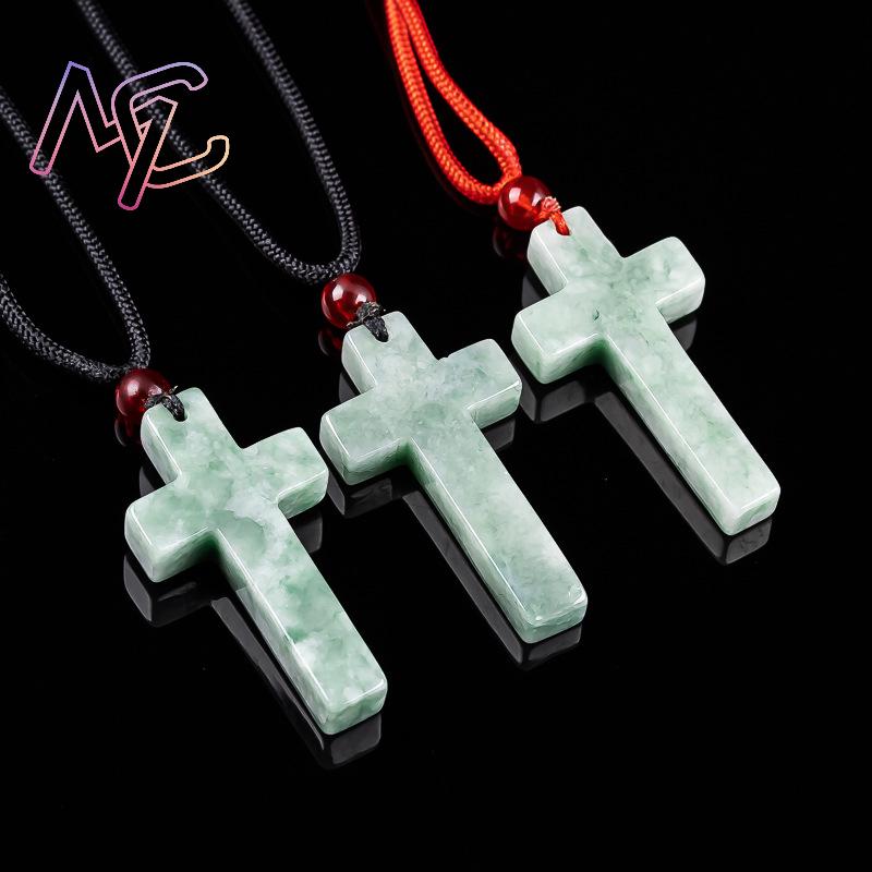Myanmar Jadeite Çapraz Kolye K - Women Accessories For Gift incelemesi ve fiyatı
