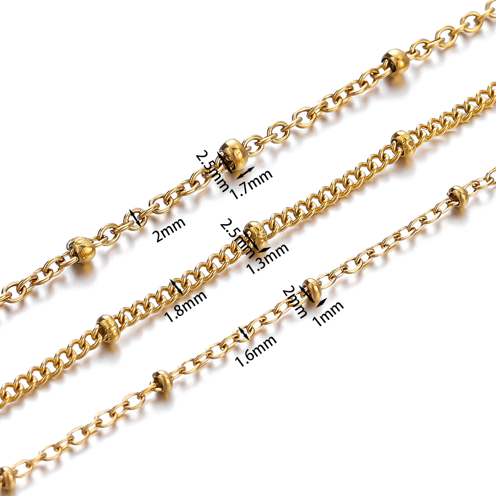 Hiçbir solmaya için boncuk ile - Beaded Anklet Chain incelemesi ve fiyatı