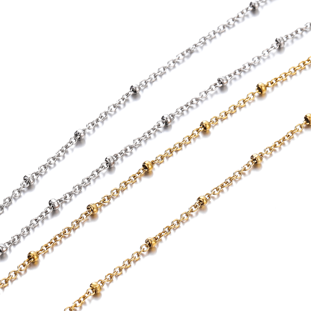 Hiçbir solmaya için boncuk ile - Beaded Anklet Chain incelemesi ve fiyatı
