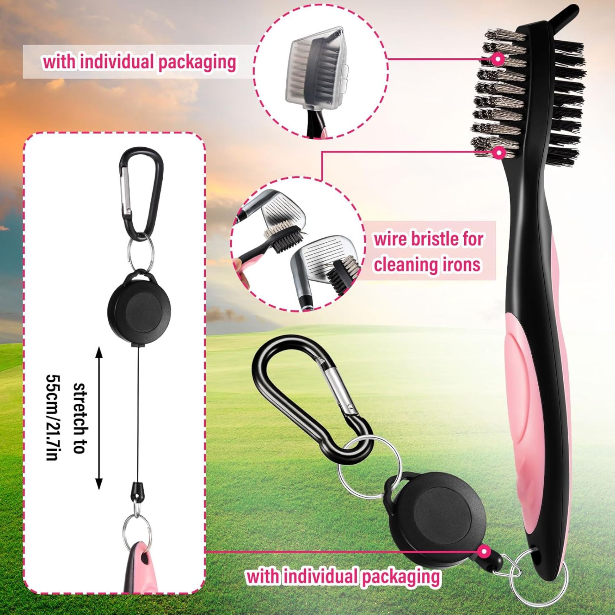 10 Parça Golf Aksesuar Seti, K - Women'S Golf Accessories incelemesi ve fiyatı