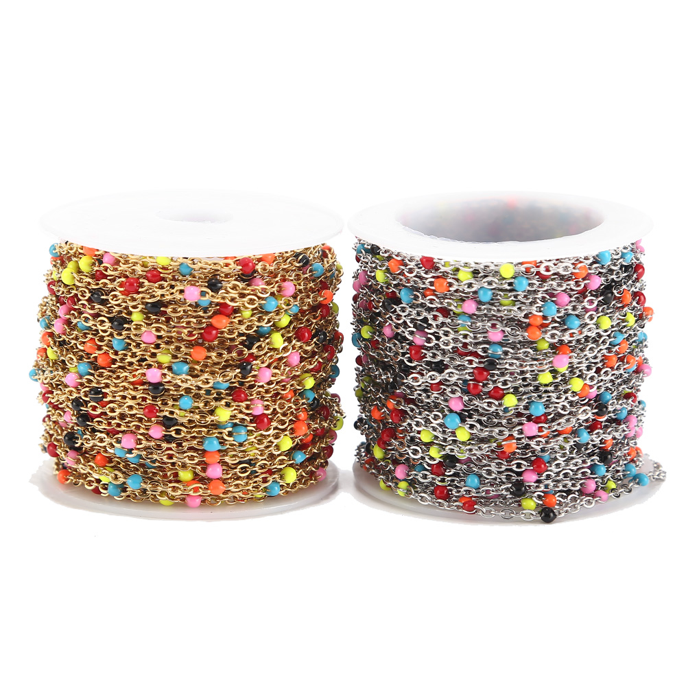 2mm Genişlik 2 M Paslanmaz Çel - Beaded Anklet Chain incelemesi ve fiyatı