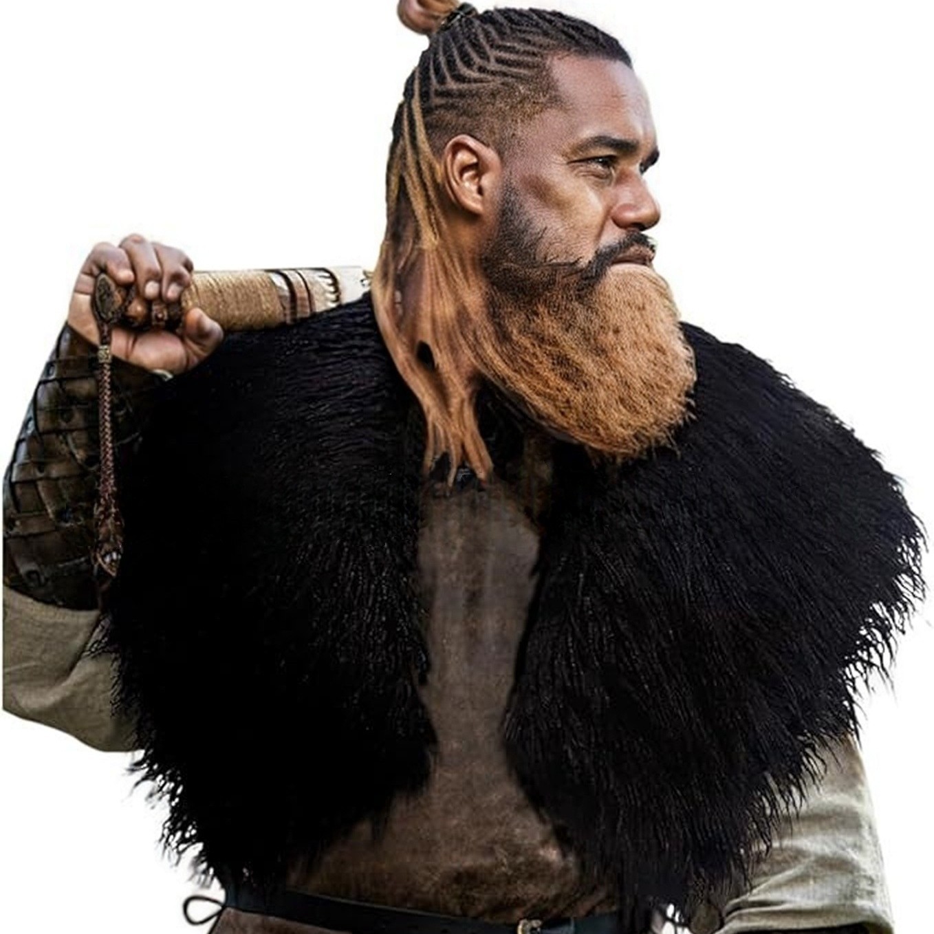 Cadılar bayramı Kürk Yaka Kış  - Women'S Viking Accessories incelemesi ve fiyatı