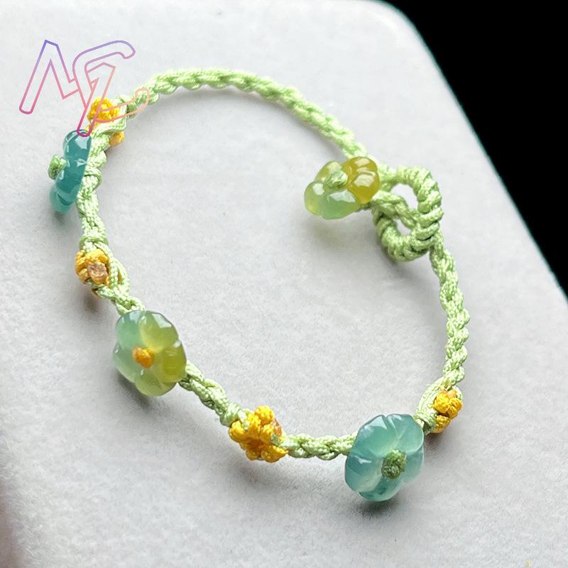 Myanmar Jadeit Çiçek Bilezik G - Women Accessories For Gift incelemesi ve fiyatı