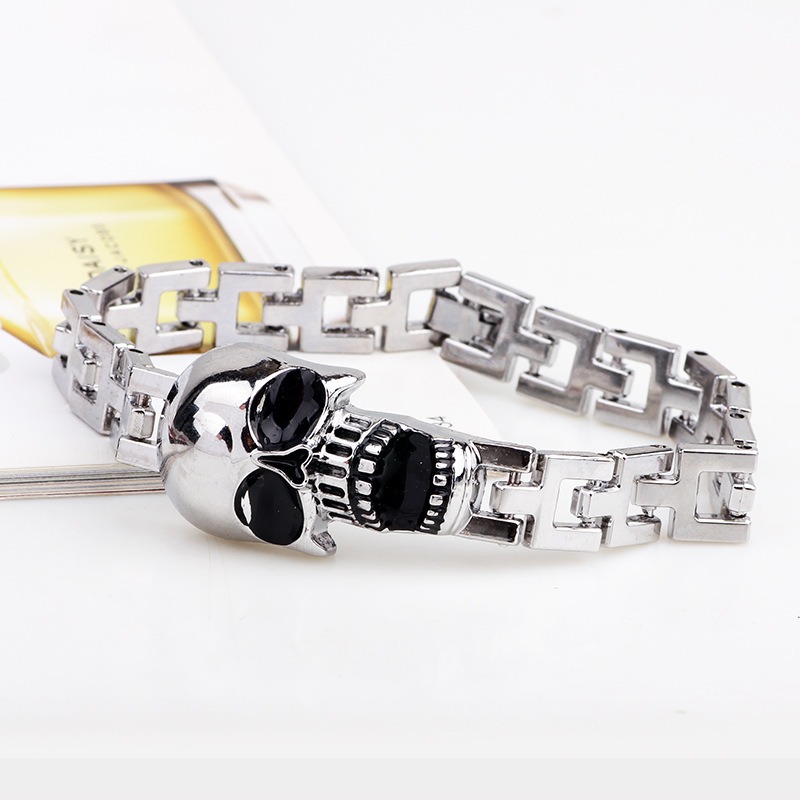 Kafatası Titanyum Çelik Bilezi - Women'S Accessories To Wear With Watch incelemesi ve fiyatı
