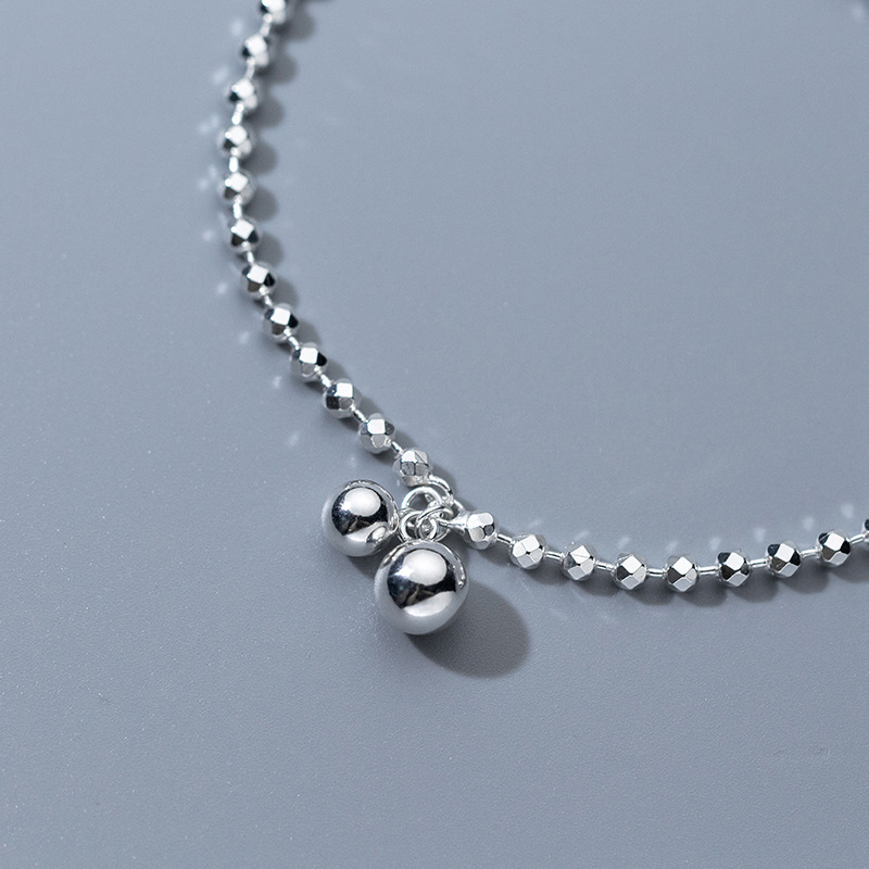 925 ayar gümüş elmas kesim yuv - Beaded Anklet Chain incelemesi ve fiyatı