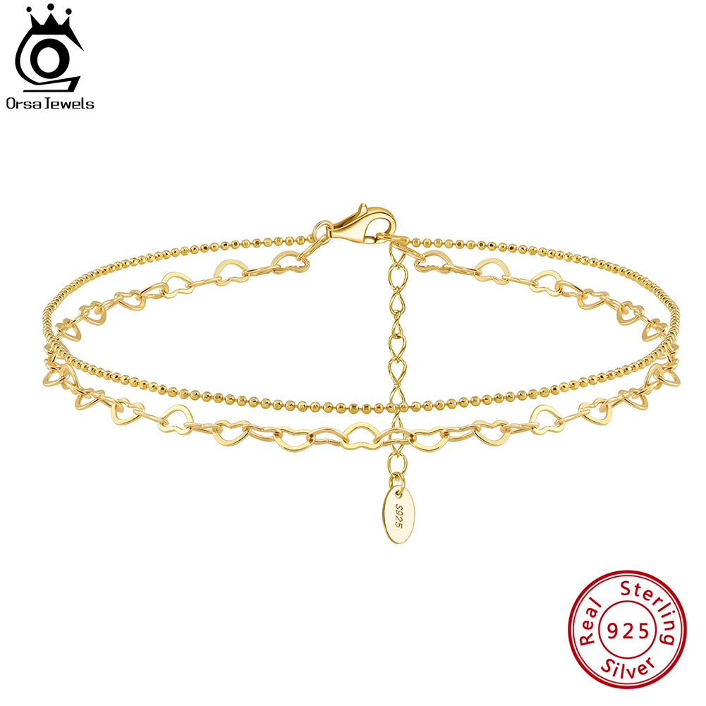 ORSA JEWELS Katmanlı Bağlantı  - Beaded Anklet Chain incelemesi ve fiyatı