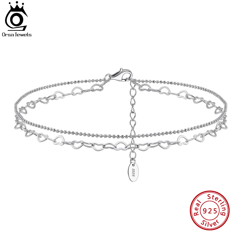 ORSA JEWELS Katmanlı Bağlantı  - Beaded Anklet Chain incelemesi ve fiyatı