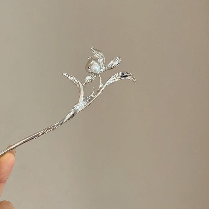 Yeni Çin Tarzı Gümüş Orkide To - Young Women'S Accessories incelemesi ve fiyatı