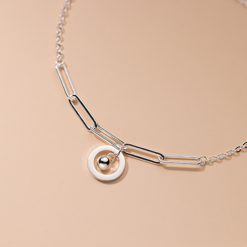 Halhal gümüş 925 moda kadın ta - Beaded Anklet Chain incelemesi ve fiyatı