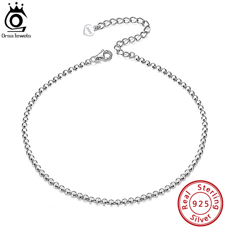 ORSA JEWELS Hakiki 925 Ayar Gü - Beaded Anklet Chain incelemesi ve fiyatı