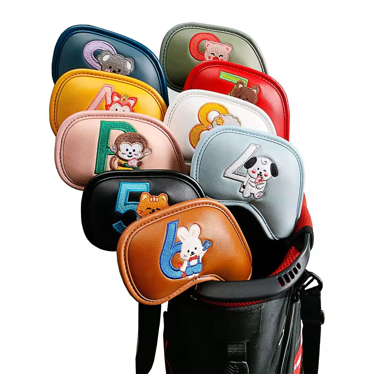 9 adet sevimli karikatür hayva - Women'S Golf Accessories incelemesi ve fiyatı