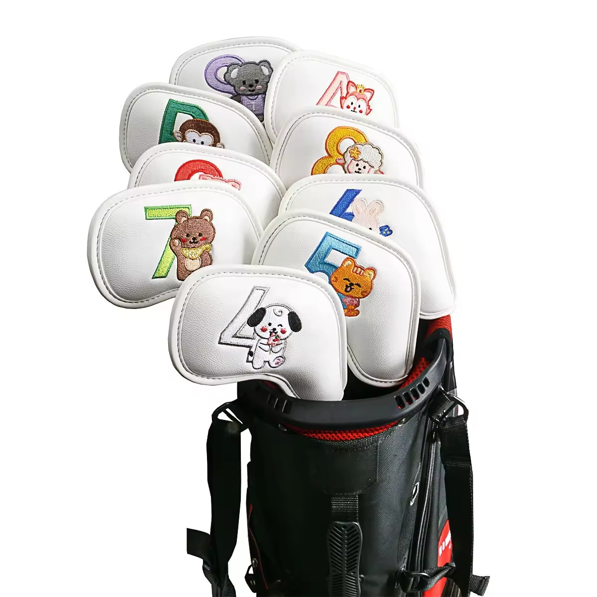 9 adet sevimli karikatür hayva - Women'S Golf Accessories incelemesi ve fiyatı